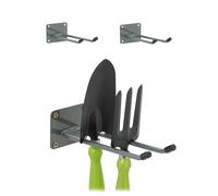 Porte-outils Rangement balai Support outils jardin 3 porte outils Accroche balai