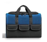 Porte-outils structuré en tissu anti-crevaison - Design ergonomique - Idéal pour les ateliers et les projets - Organisateurs de rangement d'outils imperméables et durables