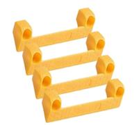 Porte-outils, support pour ruban à mesurer, base de rangement pour outils électriques qui restent propres et bien rangés - 4 crochets d'outils pour ruban à mesurer et lunettes,
