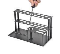 Porte-outils - Tablette de bureau avec compartiments à vis - Système courant pour tournevis, ciseaux, accessoires de construction pour table de loisirs créatifs - Réparation d'Auto Electronics