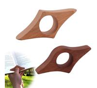 Porte-Page De Livre,RoadLoo Lot de 2 Porte-Livres à Pouce Signet De Pouce en Bois Marque-Page Accessoire de Lecture Cadeau pour Les Amateurs de Livres et Les Enseignants pour Une Lecture Facile