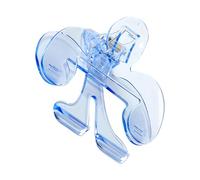 Porte-page du livre 12 °, Clip d'ouverture de page transparente pour la lecture et l'utilisation de l'étude, les pages légères et serpentent avec un angle de visualisation de 12 ° pour les b