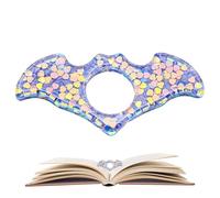 Porte-page multifonction en forme de chauve-souris pour la lecture, marque-pages portables, petit support de page pour la maison, la bibliothèque, l'école