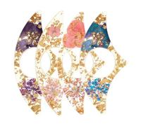 Porte-Page Pouce pour Livre - 4 Pièces Accessoires Lecture Signet Résine | Anneau Ouvre-Livre Marque-Page | Pour Femmes Enseignantes Lecteurs Bibliothécaires École Bureau Maison Anniversaire