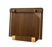 Porte-panneau transparent Support horizontal transparent stable