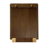 Porte-panneaux de table - 21 x 28 cm Transparent Vertical - Support de table Vertical pour Exposition | pour Brochure Photo Document Certificat Entreprise Commerciale Fournisseur Fête