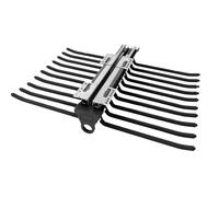 Porte-pantalon extensible pour penderie, porte-pantalon extensible en aluminium pour lit simple ou lit double, avec mousse antidérapante, solution peu encombrante pour les cabines, armoires et