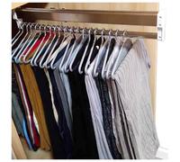 Porte-Pantalons de Type tiroir, Porte-Pantalons Coulissant Cintre de Pantalon Extensible 30-80cm, Porte-Pantalons Coulissant, Tringle de Cintre de Placard, pour Armoire de Salle de Bain de p