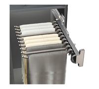 Porte-pantalons extensible avec 10 bras pour économiser de l'espace dans une chambre ou un magasin de détail