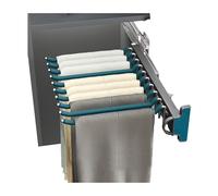 Porte-pantalons extensible avec 10 bras pour économiser de l'espace dans une chambre ou un magasin de détail