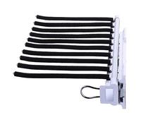 Porte-pantalons extensible pour placard - Cintre à pantalons coulissant à 10/22 bras, tringle à double rangée avec rails d'amortissement, organiseur de vêtements à montage latéral/supérieur,