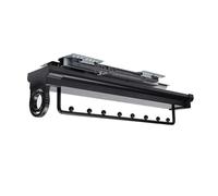 Porte-Pantalons Extractible, Porte-Pantalons Rétractable for Placard, Adapté À Différents Types D'armoires De Maison, De Bureau, De Placards