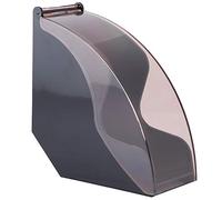 Porte-papier à café avec couvercle de protection |Support de rangement en acrylique pour 1 à 4 tasses de papier cône/éventail |Peut contenir 100 papiers, organiseur de cuisine et
