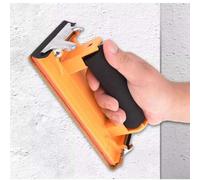 Porte-papier abrasif léger avec poignée ergonomique et clips métalliques pour maintenir le papier abrasif sur le bois, le métal, les cloisons sèches et autres surfaces planes (poignée et grain 320)