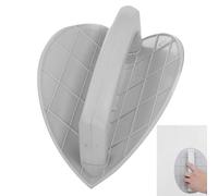 Porte-papier abrasif - PVC 23 × 11 × 11 cm | Ponceuse d'angle pour cloisons sèches à angle semi-circulaire, polissage du bois et du métal, bricolage, ponceuse manuelle avec serre-joint | Rénovation in