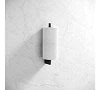 Porte-papier de rechange Hewi System 900 900.21.00660 DC en acier inoxydable avec revêtement par poudre noir mat profond, 2 voies, cylindrique