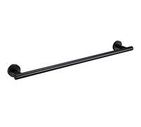 Porte-papier en acier, noir mat, bronze à, chrome, or brossé, porte-serviettes(Towel Rack Black)