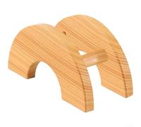 Porte-papier filtre à café ABS grain de bois compatible avec les papiers filtrants jetables coniques et en forme d'éventail pour une configuration constante (B)