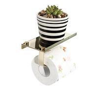 Porte-Papier hygiénique, Beau Porte-Rouleau de Papier Toilette Polyvalent en Or Rose, Pratique, Mural