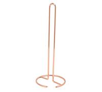 Porte-Papier Hygiénique en Fer forgé, Surfaces Plus Lisses, Support de Papier Toilette moulé Simple, 1 Pièce, Porte-Papier Vertical Robuste (Or Rose)
