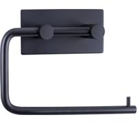 Porte-papier hygiénique noir autocollant AWD1762
