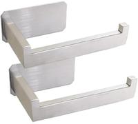 Porte-Papier hygiénique, Porte-Papier de Soie Auto-adhésif en Acier Inoxydable, sans vis, Montage Mural