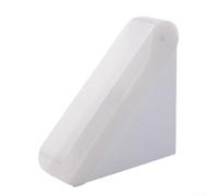 Porte-papier pour filtre à café avec couvercle pour cuisine ou bureau, taille compacte, s'adapte facilement sur les comptoirs ou les étagères sans prendre de place (blanc)