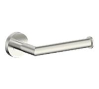Porte-papier toilette Bravat Varuna 779080 sans couvercle, carré, finition inox, à coller ou à visser
