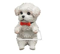 Porte-papier toilette chien - Support mural pour rouleau de papier en résine | Figurine décorative pour salle de bain hôtel cuisine, support de rangement pratique pour l'organisation de la maison, 22