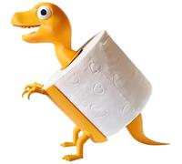 Porte-papier toilette dinosaure, distributeur de rouleaux décoratifs, étagère unique de salle de bain, 24 cm, rangement amusant des mouchoirs, support de serviette élégant pour cuisine, maison et