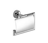 Porte Papier Toilette Dornbracht TARA.Logic avec couvercle Chromé