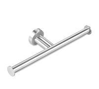 Porte-Papier Toilette, Double Support en Nickel brossé, Support Mural pour Salle de Bain, Cuisine, Salle de Bain SUS304 en Acier Inoxydable