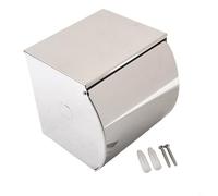 Porte-papier toilette en acier inoxydable 304 avec design multifonction pour salle de bain et cuisine, finition noire mate avec étagère de rangement pour S