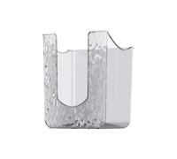 Porte-papier toilette - Grande boîte de rangement murale de 20 cm, distributeur de mouchoirs rechargeable, récipient en plastique durable, accessoires de salle de bain compacts, solution de rangement