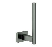 Grohe Essentials - Reservepapierhalter Cube hard graphite gebürstet