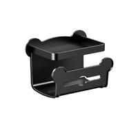 Porte Papier Toilette Meuble WC Support Mural Accessoires Salle De Bain Derouleur Toilette Murale Rangement Rouleau Distributeur Dérouleur sans Percage Decoration WC Noir