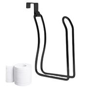 Porte-papier toilette mural | Porte-serviettes en acier inoxydable, accessoires de salle de bain pratique, support élégant pour papier toilette, feuilles de sèche-linge, décoration moderne