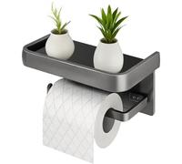 Porte Papier Toilette，Porte Papier Toilette sans percage，dérouleur Papier Toilette，Convient pour la Cuisine, Les Toilettes, la Salle de Bain et la Salle à Manger