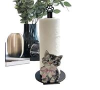 Porte-papier Toilette Pour Animaux - Support Mignon En Bois Pour Chien Et Chat De 26 Cm | Décor De Salle De Bain Amusant, Support TP Nouveauté Pour Armoire De Cuisine À L'intérieur Du Camping-car Quot