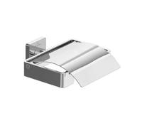 Porte Papier Toilette Villeroy et Boch Elements Striking avec couvercle Chromé
