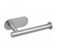 Porte papier wc adhésif mural - chrome
