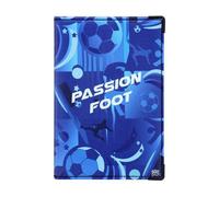 Porte-papiers voiture 2 volets - Color Pop - Foot Bleu - Carte grise, permis & mémo véhicule - PVC - 15,4×10,3 cm - Made in France