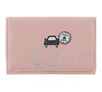 Porte-papiers voiture - DLP - Juste mes cartes - Rose - 10x1.5x15cm - Synthétique