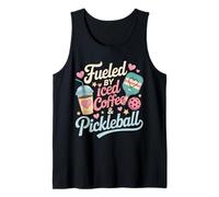 Porté par Les Amateurs De Café Glacé Et De Pickleball Débardeur