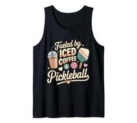 Porté par Les Amateurs De Café Glacé Et De Pickleball Débardeur