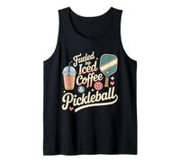 Porté par Les Amateurs De Café Glacé Et De Pickleball Débardeur
