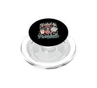 Porté par Les Amateurs De Café Glacé Et De Pickleball PopSockets PopGrip pour MagSafe