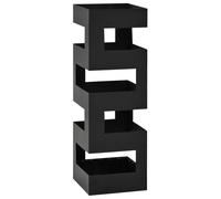 Porte-parapluie Acier Noir Support de Parapluies Meuble d'Entrée vidaXL