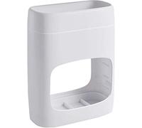 Porte-parapluie avec 4 trous et plateau d'égouttement amovible pour entrée, salon, couloir - Support en plastique durable