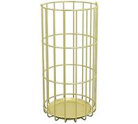 Porte-parapluie avec crochets - Seau de rangement pour bâtons de marche et bâtons de randonnée, idéal pour la maison, le bureau ou l'entrée d'hôtel